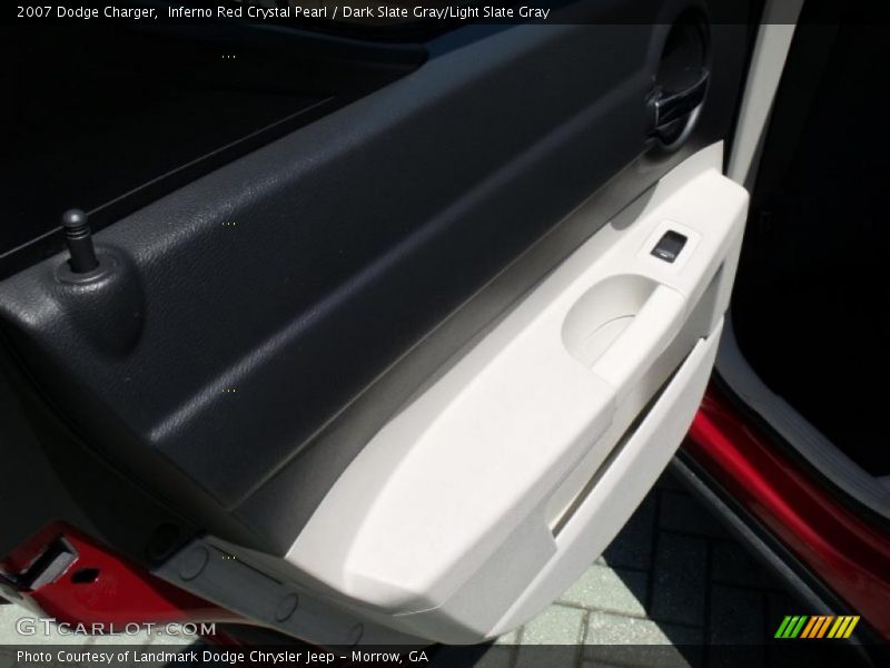 Inferno Red Crystal Pearl / Dark Slate Gray/Light Slate Gray 2007 Dodge Charger
