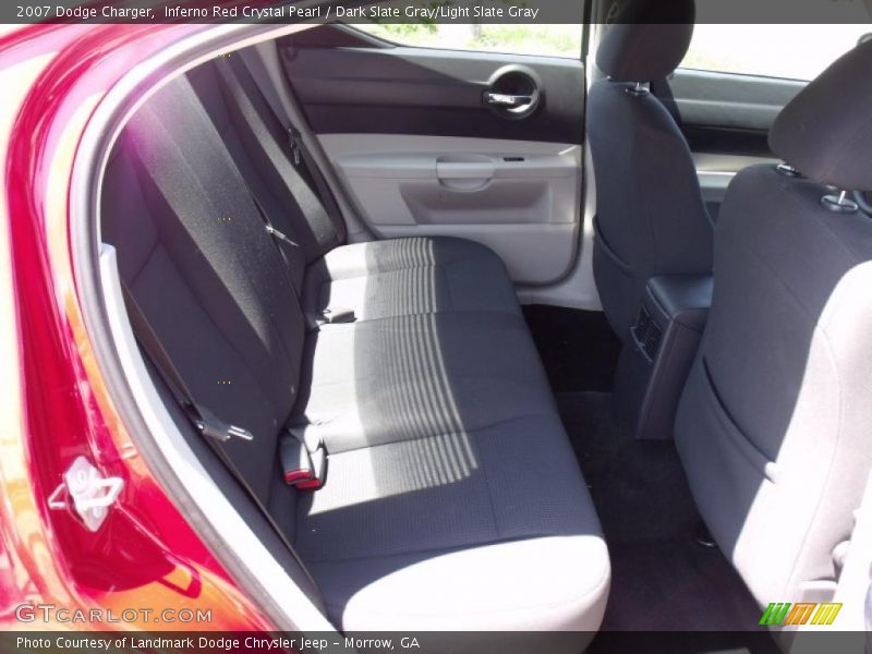Inferno Red Crystal Pearl / Dark Slate Gray/Light Slate Gray 2007 Dodge Charger