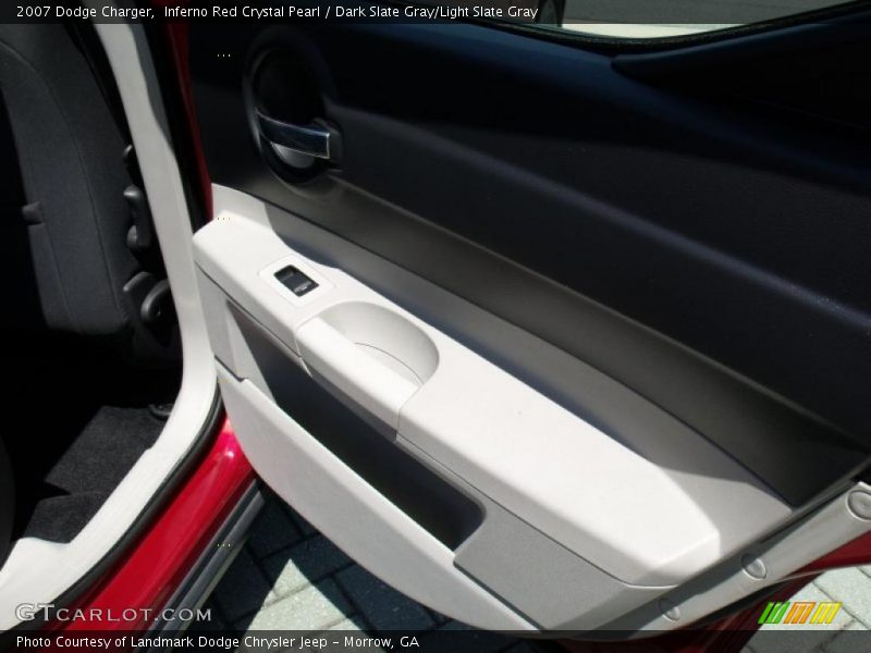 Inferno Red Crystal Pearl / Dark Slate Gray/Light Slate Gray 2007 Dodge Charger