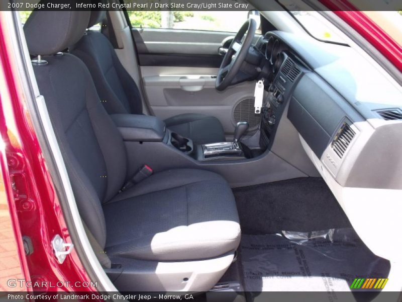 Inferno Red Crystal Pearl / Dark Slate Gray/Light Slate Gray 2007 Dodge Charger