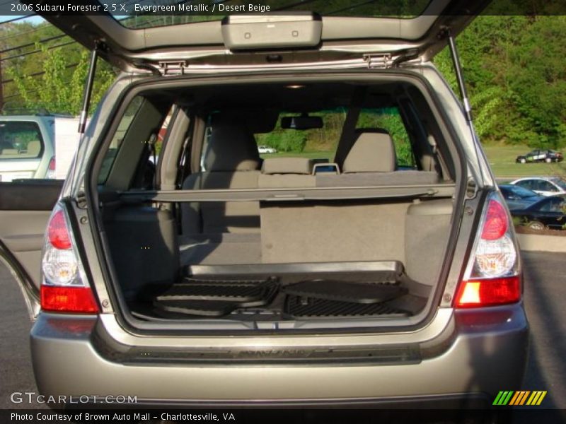 Evergreen Metallic / Desert Beige 2006 Subaru Forester 2.5 X
