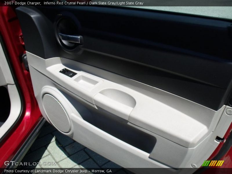 Inferno Red Crystal Pearl / Dark Slate Gray/Light Slate Gray 2007 Dodge Charger
