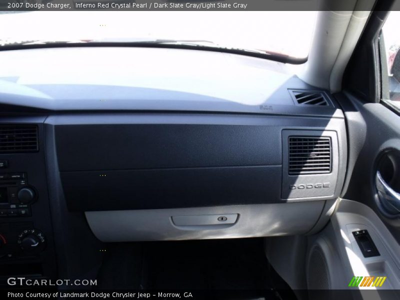 Inferno Red Crystal Pearl / Dark Slate Gray/Light Slate Gray 2007 Dodge Charger