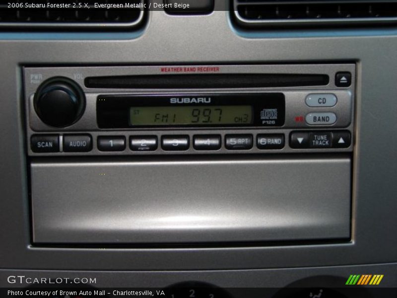 Evergreen Metallic / Desert Beige 2006 Subaru Forester 2.5 X