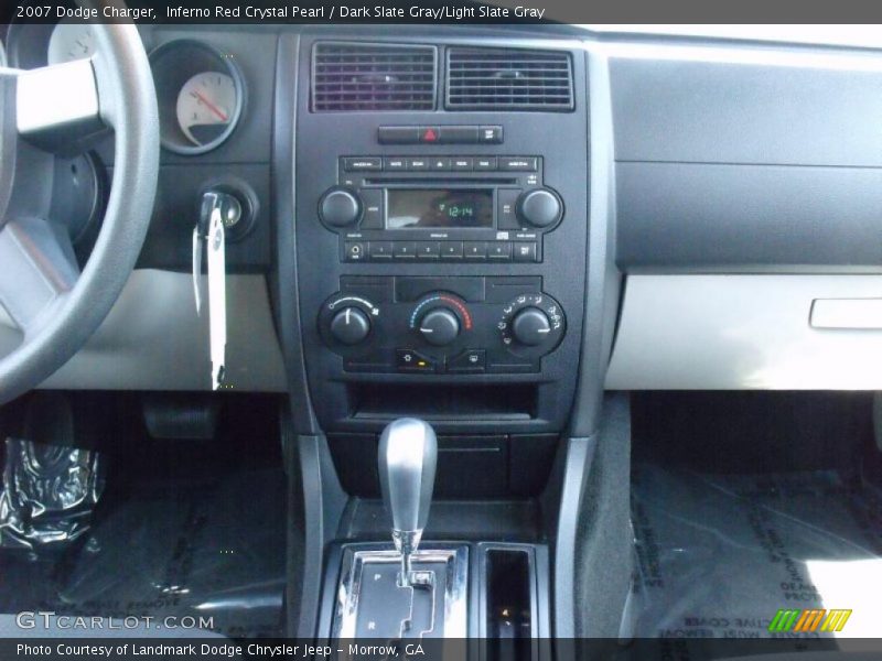 Inferno Red Crystal Pearl / Dark Slate Gray/Light Slate Gray 2007 Dodge Charger