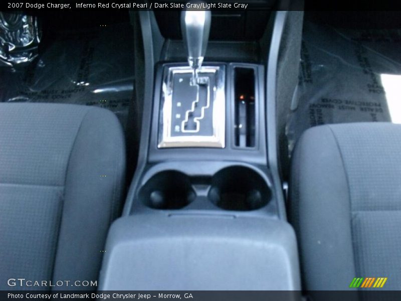Inferno Red Crystal Pearl / Dark Slate Gray/Light Slate Gray 2007 Dodge Charger