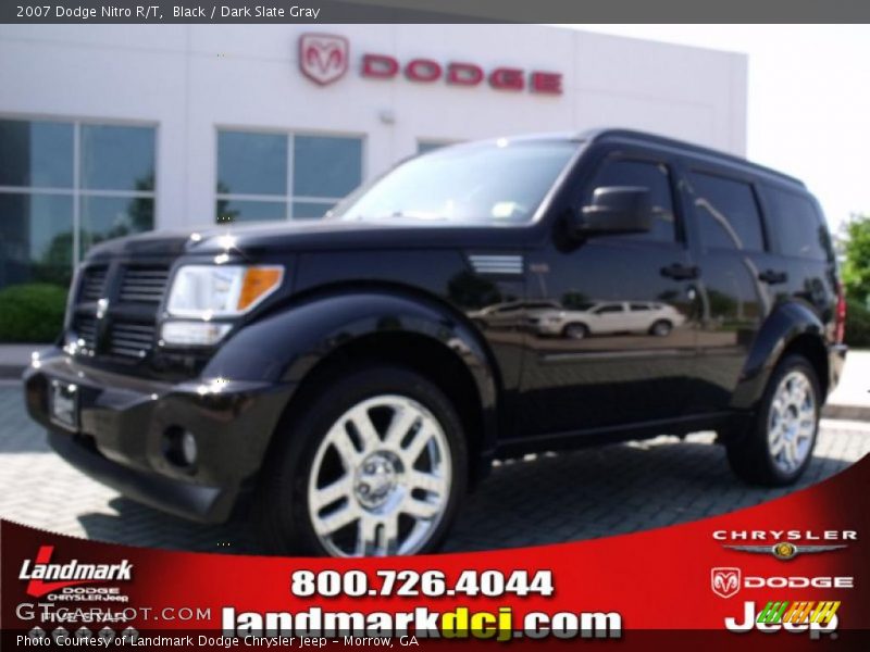 Black / Dark Slate Gray 2007 Dodge Nitro R/T
