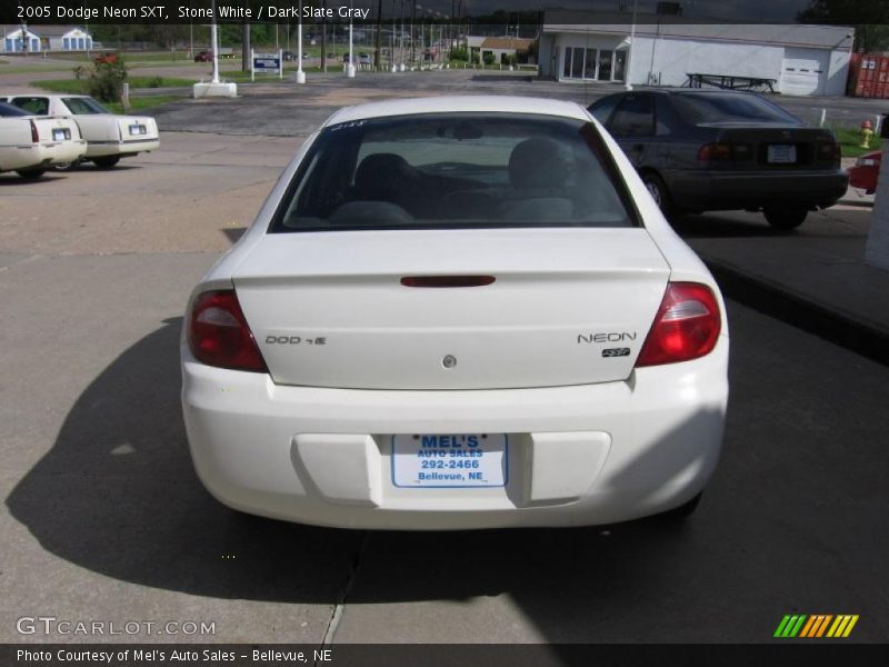 Stone White / Dark Slate Gray 2005 Dodge Neon SXT