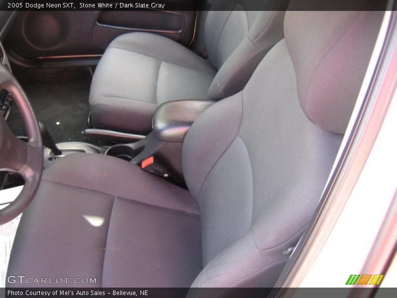Stone White / Dark Slate Gray 2005 Dodge Neon SXT