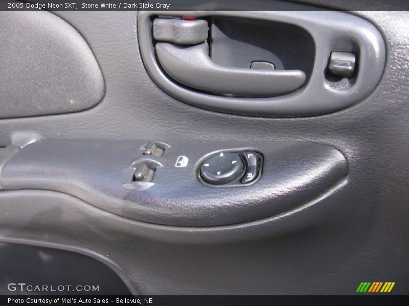 Stone White / Dark Slate Gray 2005 Dodge Neon SXT