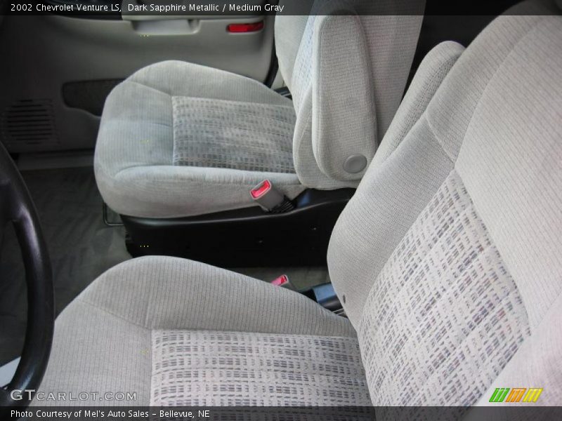 Dark Sapphire Metallic / Medium Gray 2002 Chevrolet Venture LS