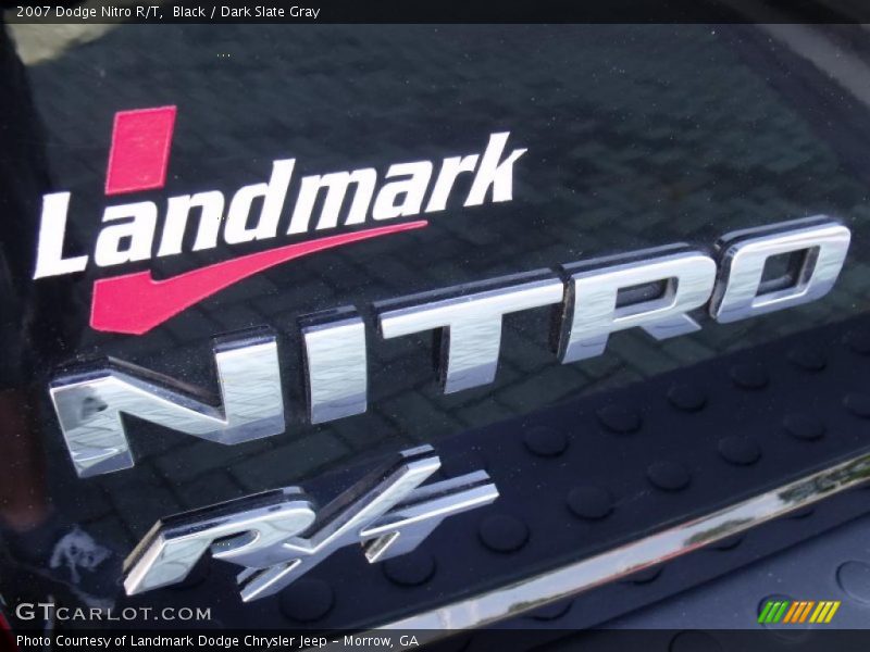 Black / Dark Slate Gray 2007 Dodge Nitro R/T