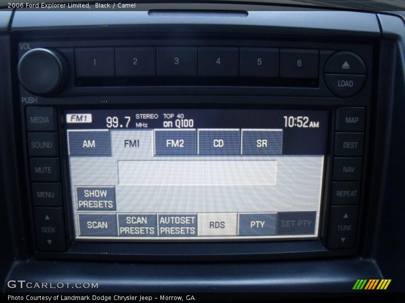 Black / Camel 2006 Ford Explorer Limited