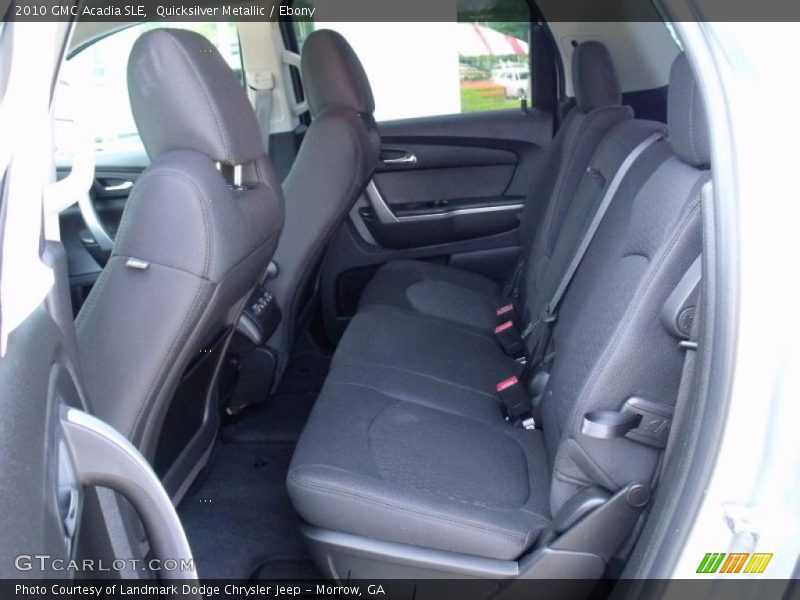 Quicksilver Metallic / Ebony 2010 GMC Acadia SLE