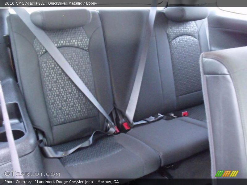 Quicksilver Metallic / Ebony 2010 GMC Acadia SLE