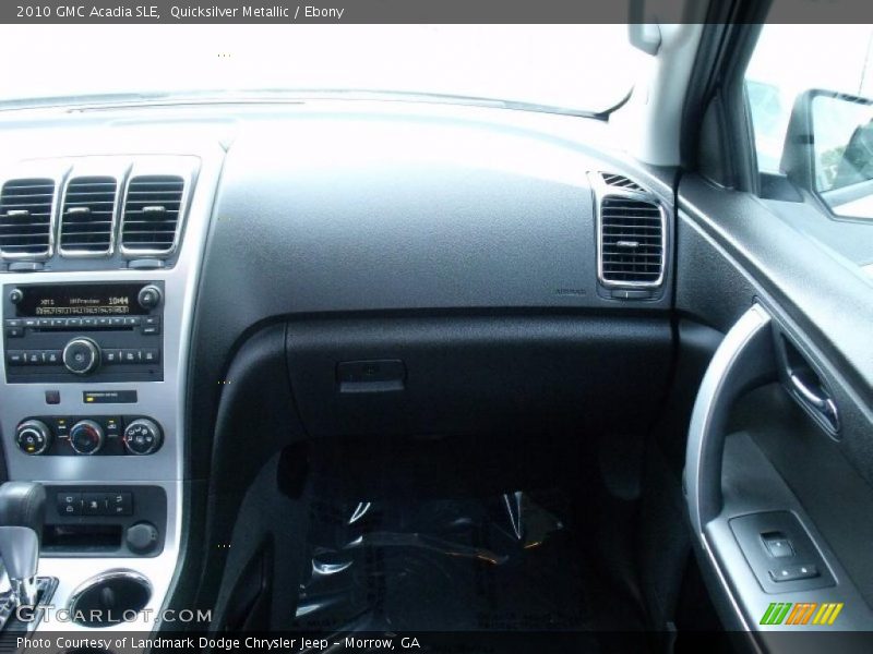 Quicksilver Metallic / Ebony 2010 GMC Acadia SLE