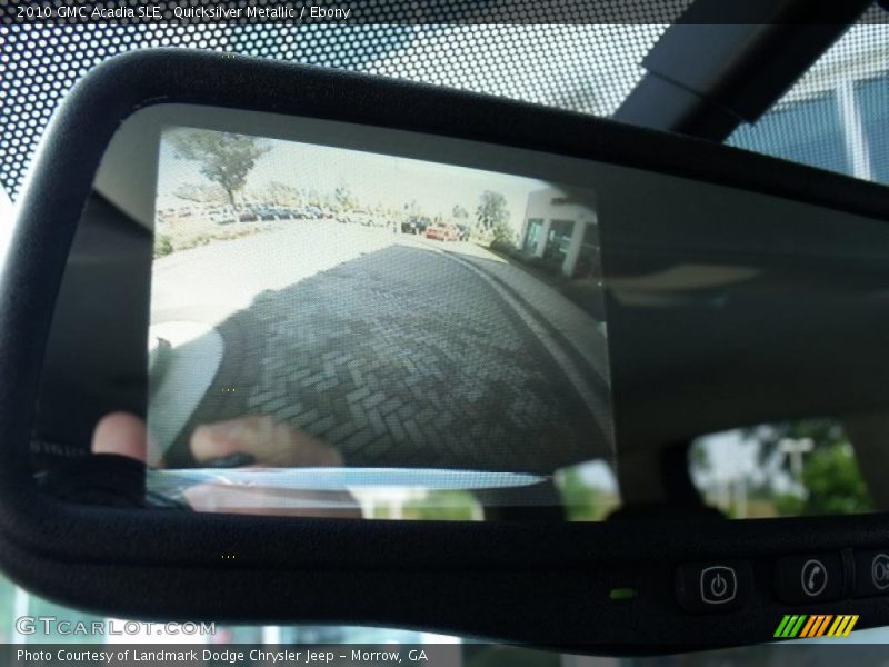 Quicksilver Metallic / Ebony 2010 GMC Acadia SLE