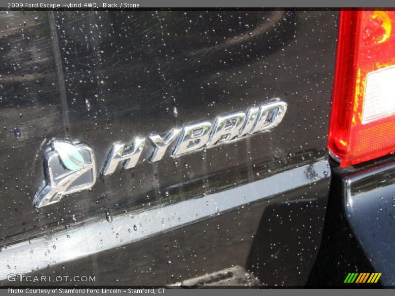 Black / Stone 2009 Ford Escape Hybrid 4WD