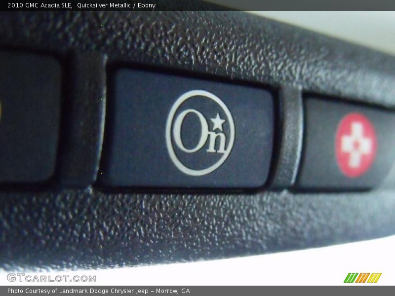 Quicksilver Metallic / Ebony 2010 GMC Acadia SLE
