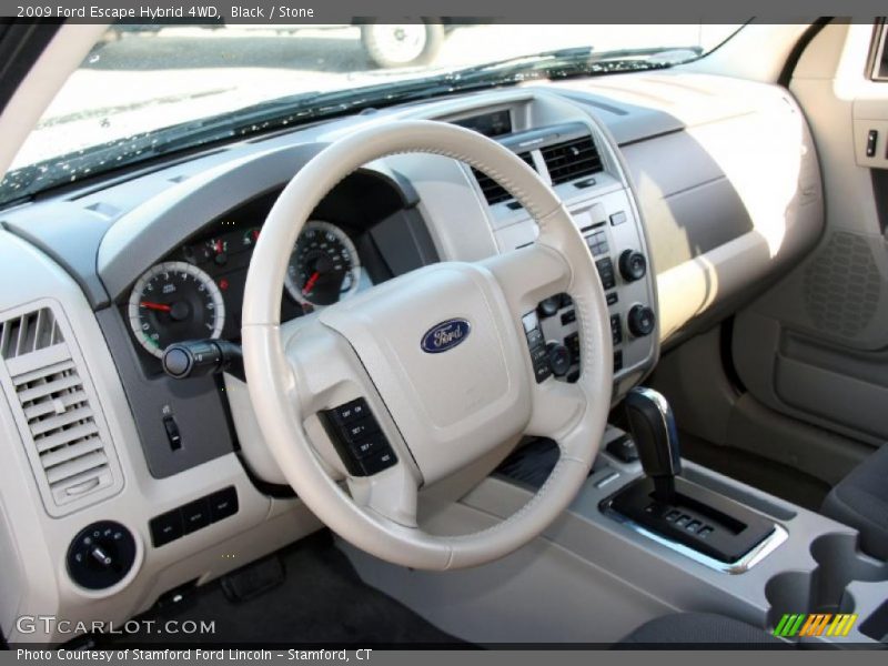 Black / Stone 2009 Ford Escape Hybrid 4WD