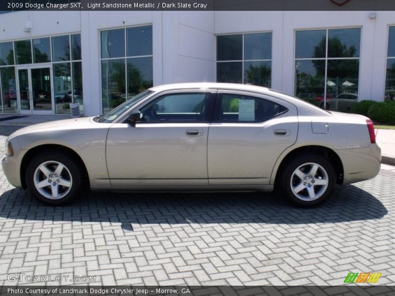 Light Sandstone Metallic / Dark Slate Gray 2009 Dodge Charger SXT