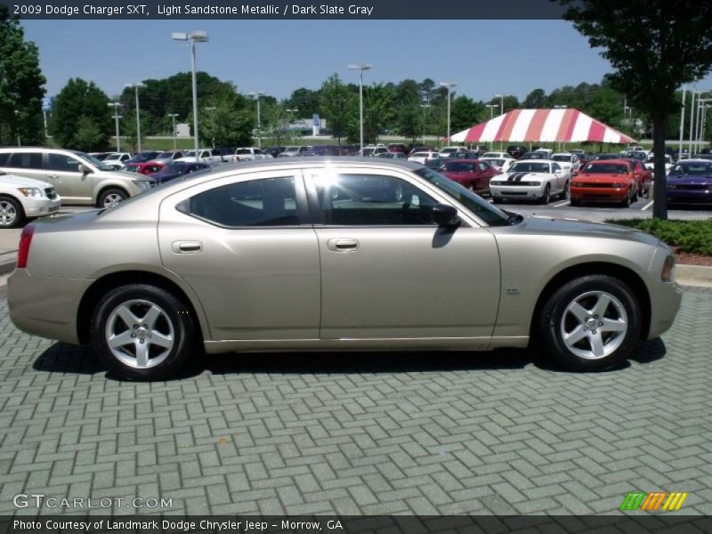 Light Sandstone Metallic / Dark Slate Gray 2009 Dodge Charger SXT