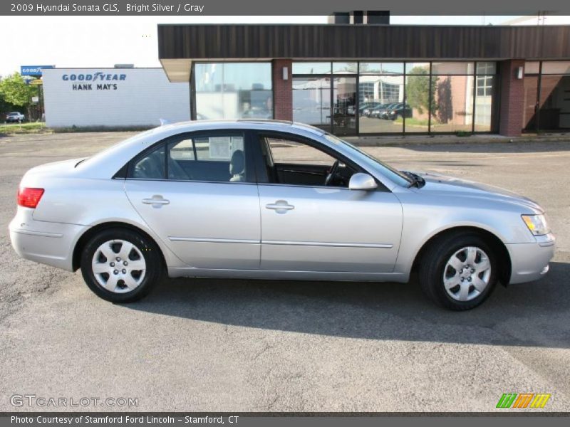 Bright Silver / Gray 2009 Hyundai Sonata GLS