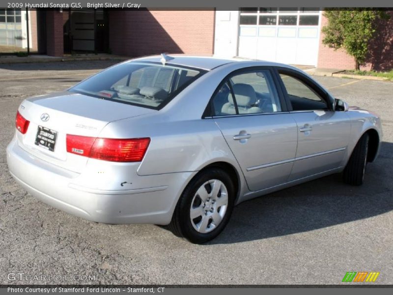Bright Silver / Gray 2009 Hyundai Sonata GLS
