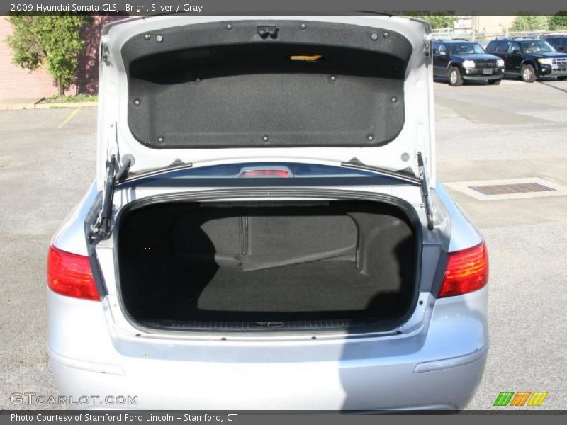 Bright Silver / Gray 2009 Hyundai Sonata GLS