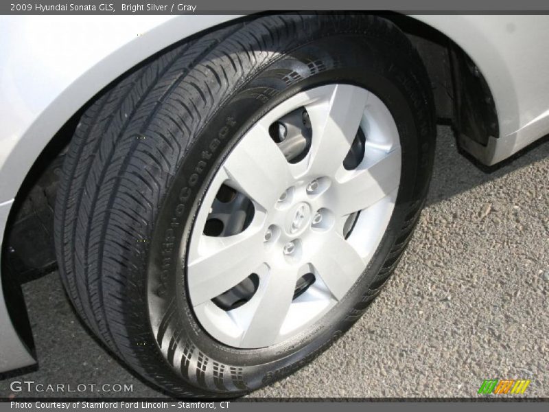 Bright Silver / Gray 2009 Hyundai Sonata GLS