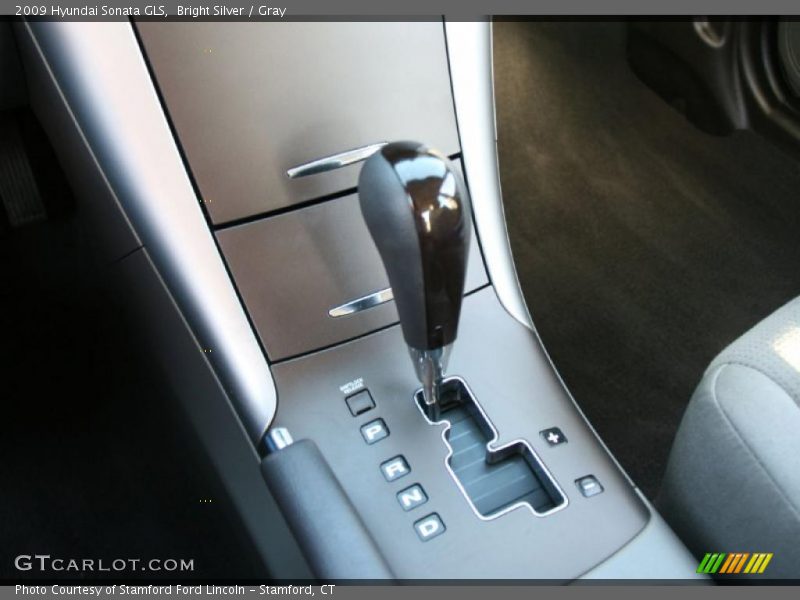Bright Silver / Gray 2009 Hyundai Sonata GLS