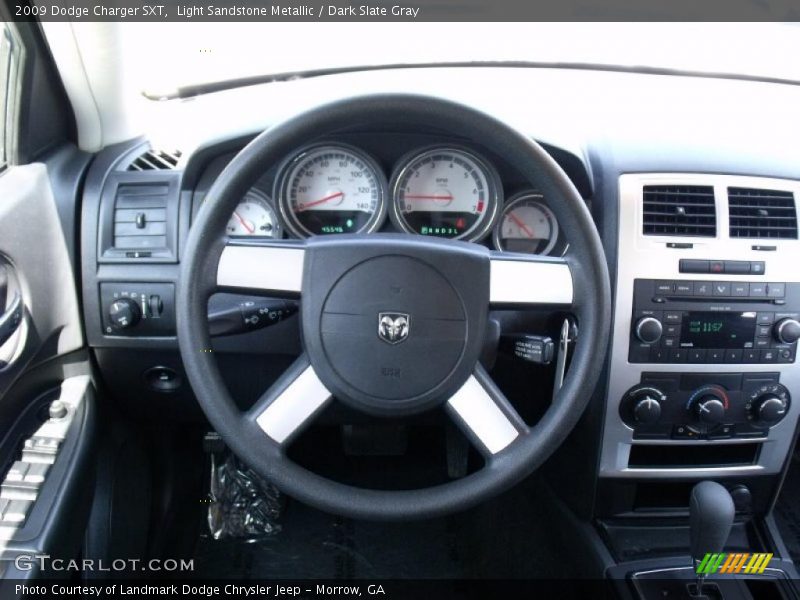 Light Sandstone Metallic / Dark Slate Gray 2009 Dodge Charger SXT