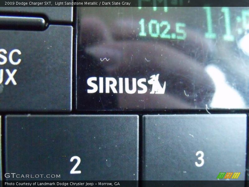 Light Sandstone Metallic / Dark Slate Gray 2009 Dodge Charger SXT