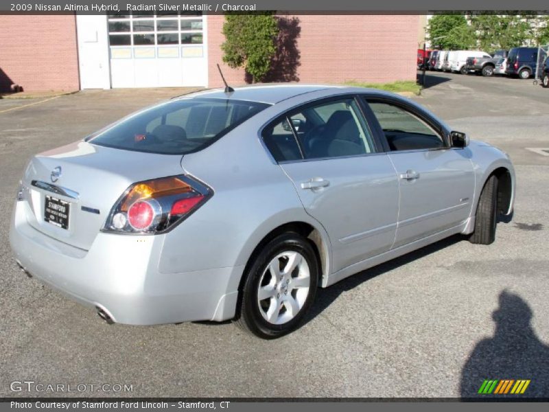 Radiant Silver Metallic / Charcoal 2009 Nissan Altima Hybrid