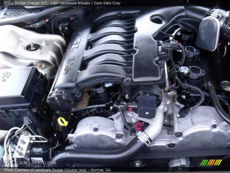 Light Sandstone Metallic / Dark Slate Gray 2009 Dodge Charger SXT