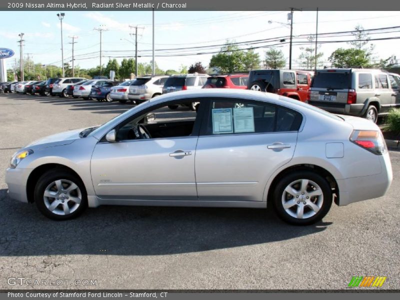 Radiant Silver Metallic / Charcoal 2009 Nissan Altima Hybrid