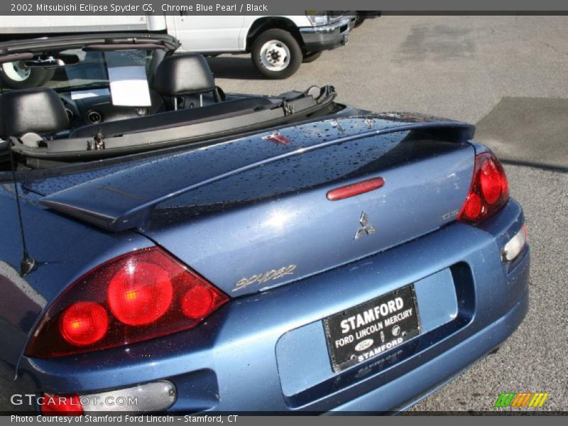 Chrome Blue Pearl / Black 2002 Mitsubishi Eclipse Spyder GS