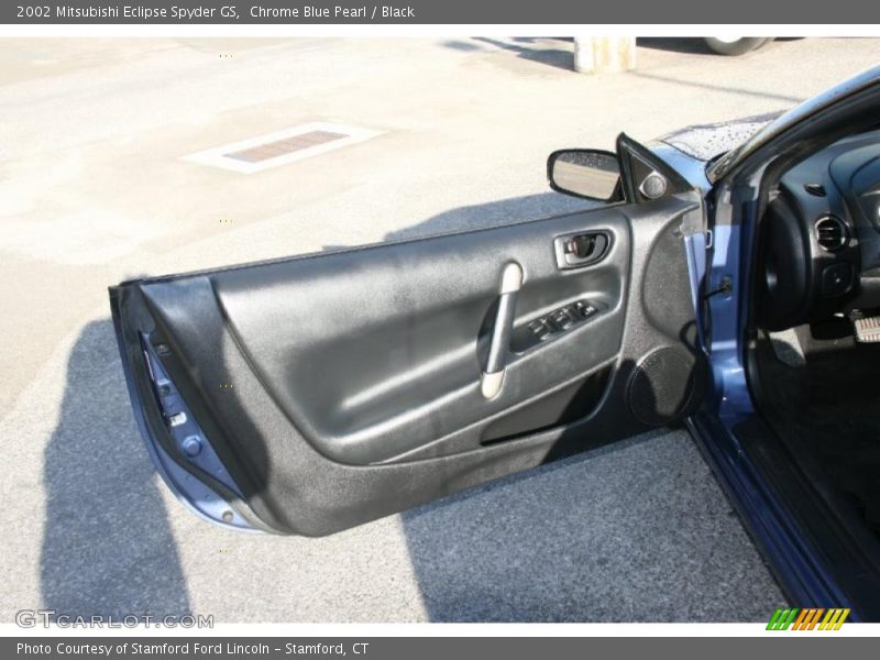 Chrome Blue Pearl / Black 2002 Mitsubishi Eclipse Spyder GS