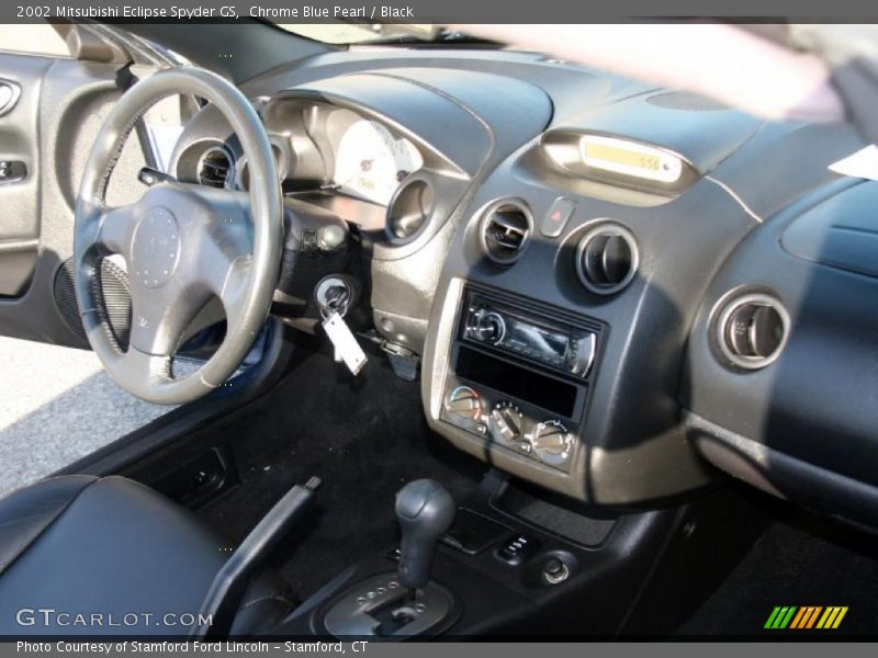 Chrome Blue Pearl / Black 2002 Mitsubishi Eclipse Spyder GS