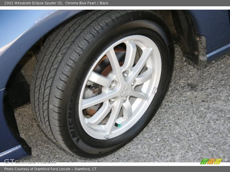 Chrome Blue Pearl / Black 2002 Mitsubishi Eclipse Spyder GS