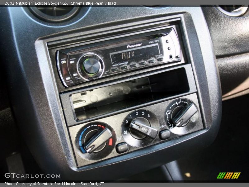 Chrome Blue Pearl / Black 2002 Mitsubishi Eclipse Spyder GS