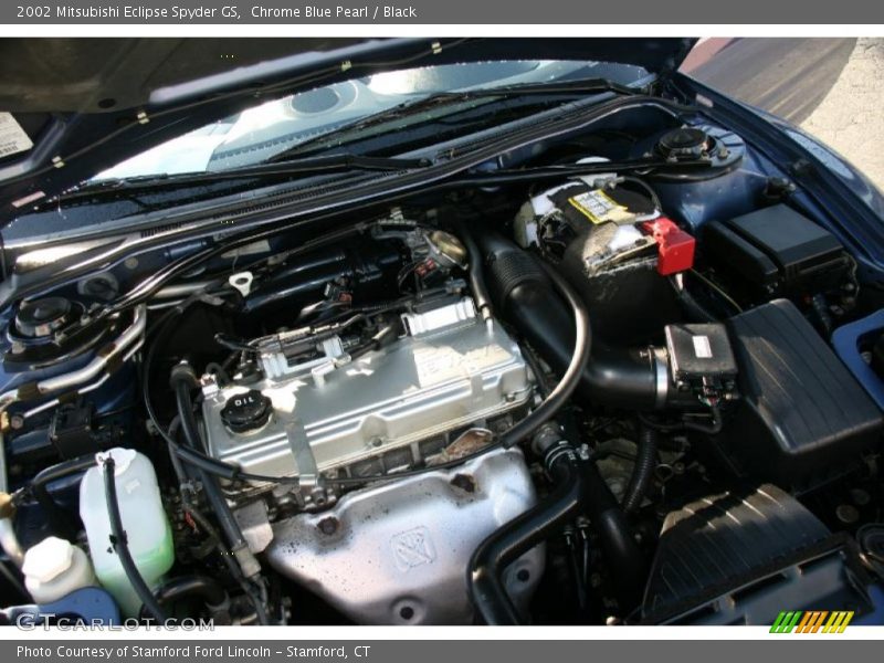 Chrome Blue Pearl / Black 2002 Mitsubishi Eclipse Spyder GS
