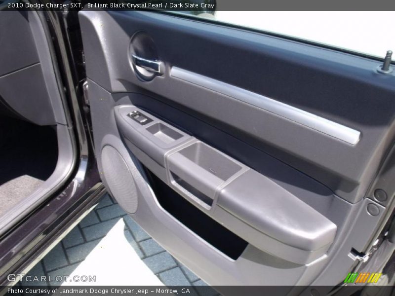 Brilliant Black Crystal Pearl / Dark Slate Gray 2010 Dodge Charger SXT