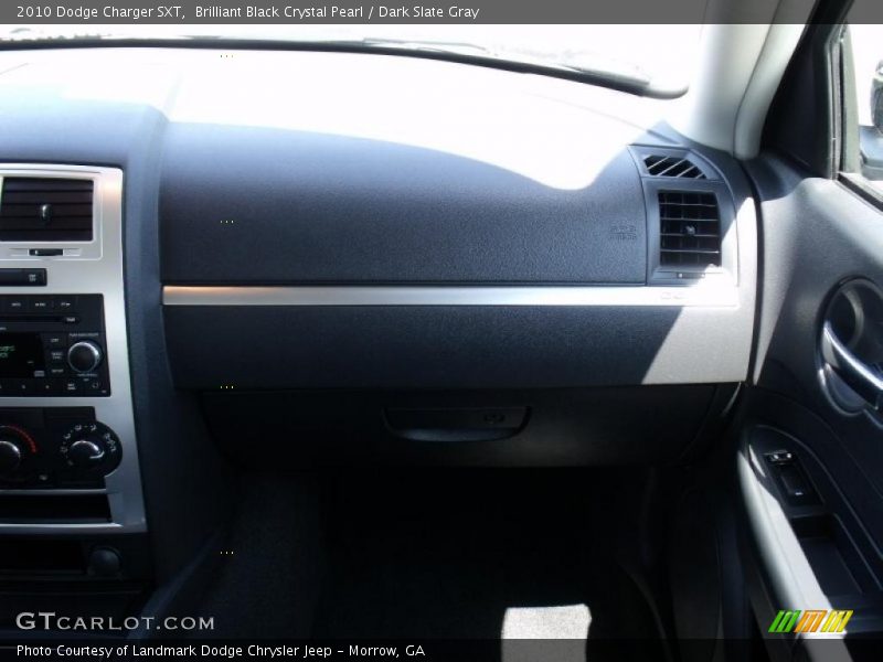 Brilliant Black Crystal Pearl / Dark Slate Gray 2010 Dodge Charger SXT