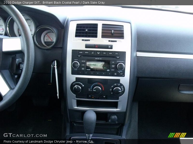 Brilliant Black Crystal Pearl / Dark Slate Gray 2010 Dodge Charger SXT