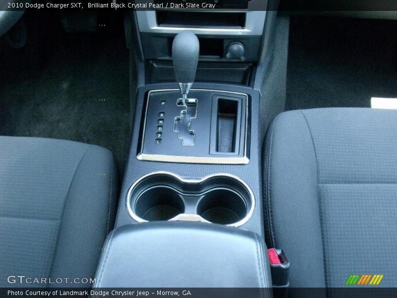 Brilliant Black Crystal Pearl / Dark Slate Gray 2010 Dodge Charger SXT