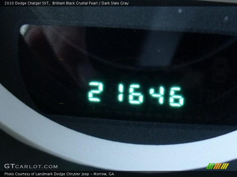 Brilliant Black Crystal Pearl / Dark Slate Gray 2010 Dodge Charger SXT