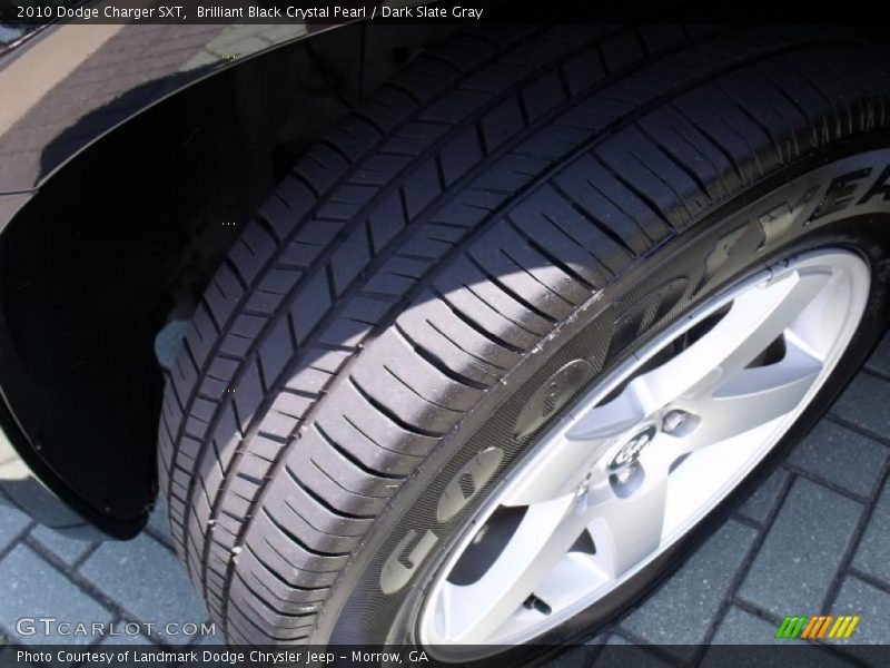 Brilliant Black Crystal Pearl / Dark Slate Gray 2010 Dodge Charger SXT