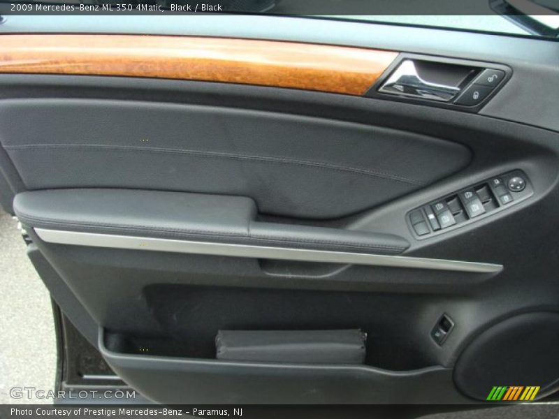 Black / Black 2009 Mercedes-Benz ML 350 4Matic