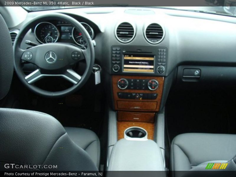 Black / Black 2009 Mercedes-Benz ML 350 4Matic